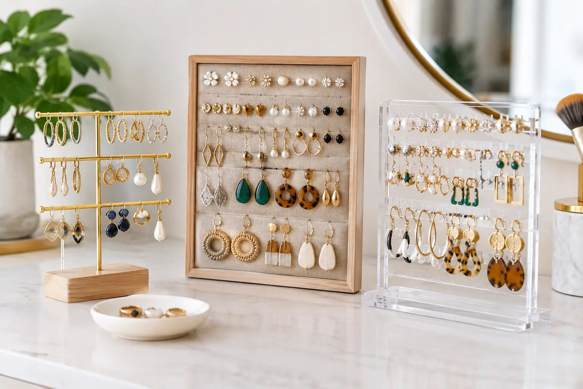 12 Earring Organizer Ideas for Any Space