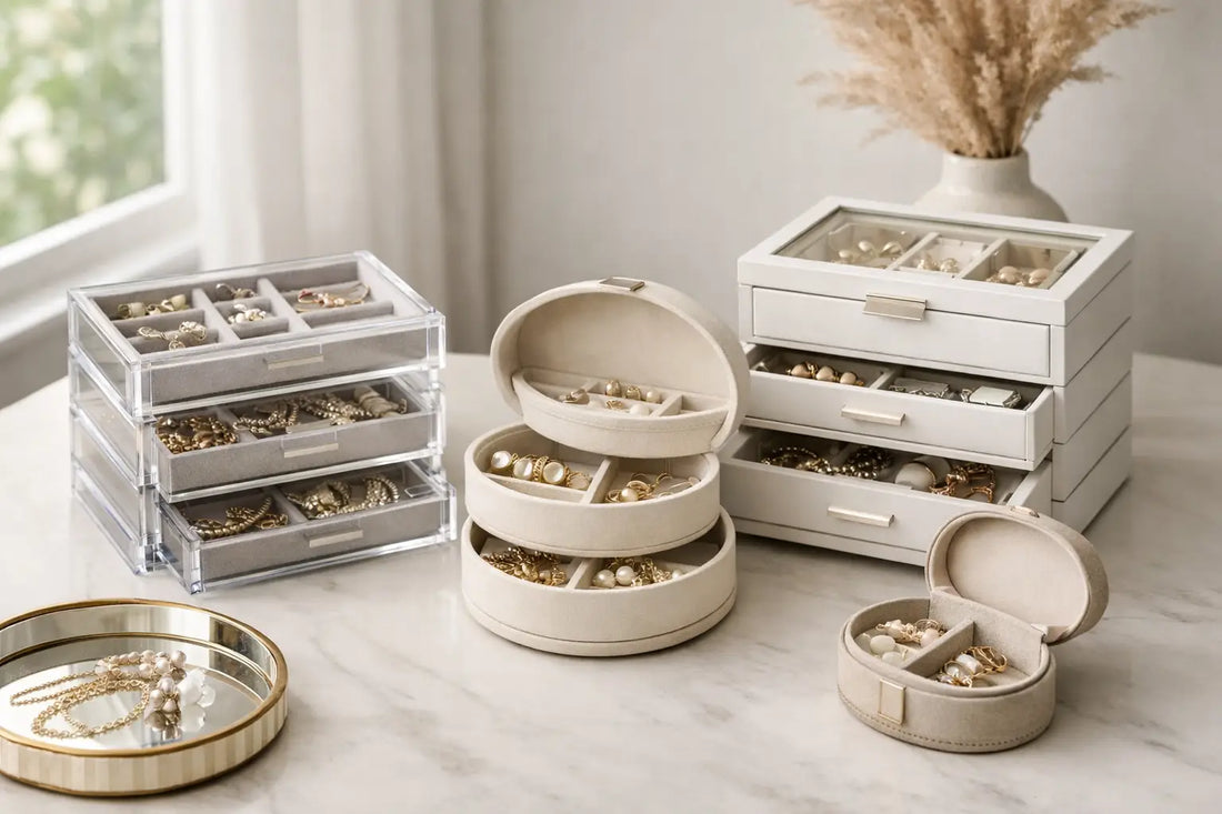 12 Stackable Jewelry Storage Ideas for Small Spaces