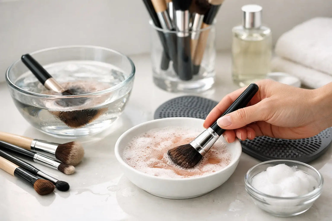 How to Clean Makeup Brushes Fast