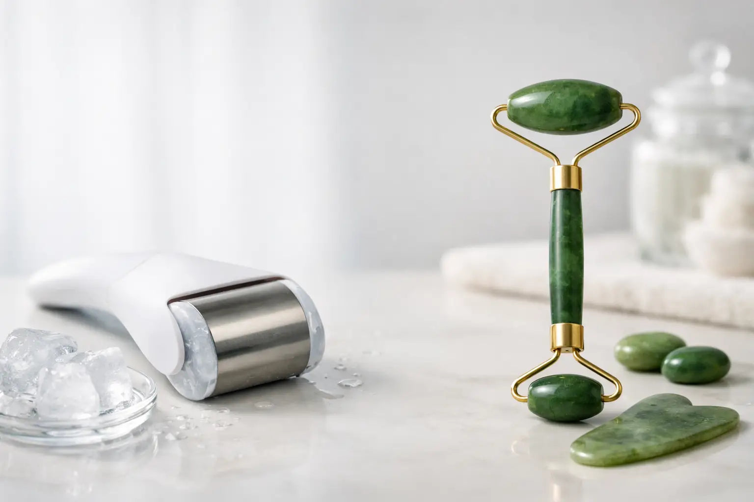 Ice Roller vs Jade Roller: Which One Fits You?