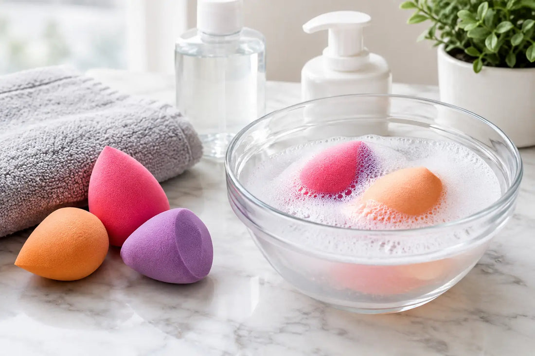 How to Sanitize Makeup Sponges Without Ruining Them