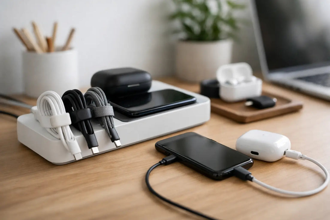 How to Organize Charging Cords Without the Mess
